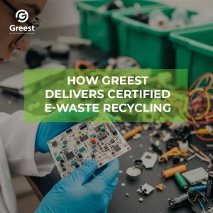 How Greest Delivers Certified E-Waste Recycling